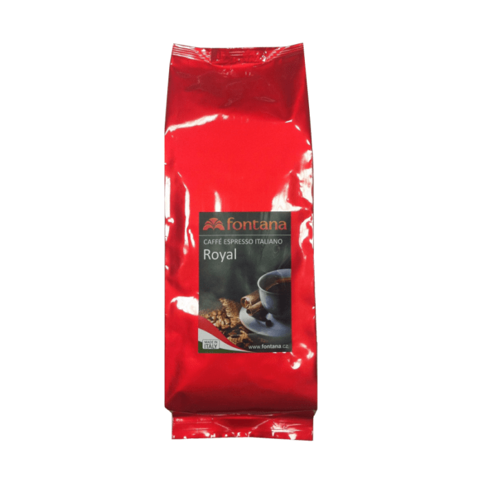 Káva Fontana Italiano zrnková 1kg Royal